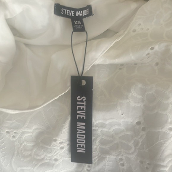 NWT Steve Madden Amalia Cotton Eyelet Maxi Skirt - Picture 6 of 10